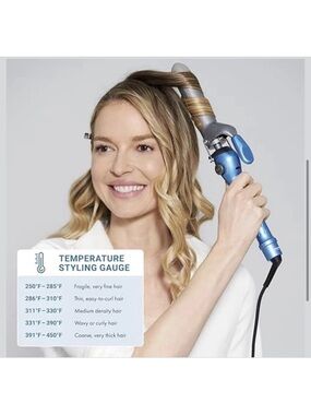 Babyliss pro nano titanium 1 1/4 “ spring curling iron